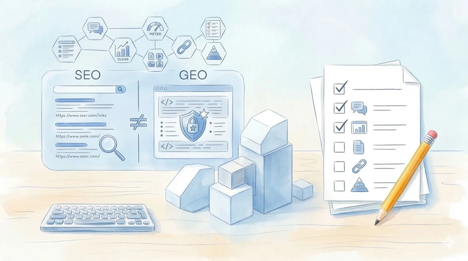 GEO Definition and Structural Differences from SEO